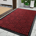 Large Door Mat 36x24 - Heavy Duty All-Weather Welcome Mat