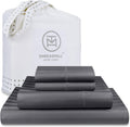 Threadmill 500 Thread Count King Damask Stripe Sheet Set - Silky Soft