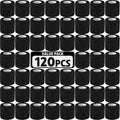Self Adhesive Bandage Wrap 2in x 5yds 120 Pack - Black Cohesive Wrap