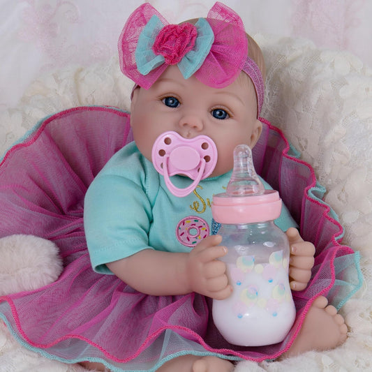 Milidool Lifelike Reborn Baby Dolls - 18 Inch Realistic Gift