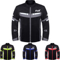 HWK Mesh Motorcycle Jacket for Men - Breathable Summer Riding