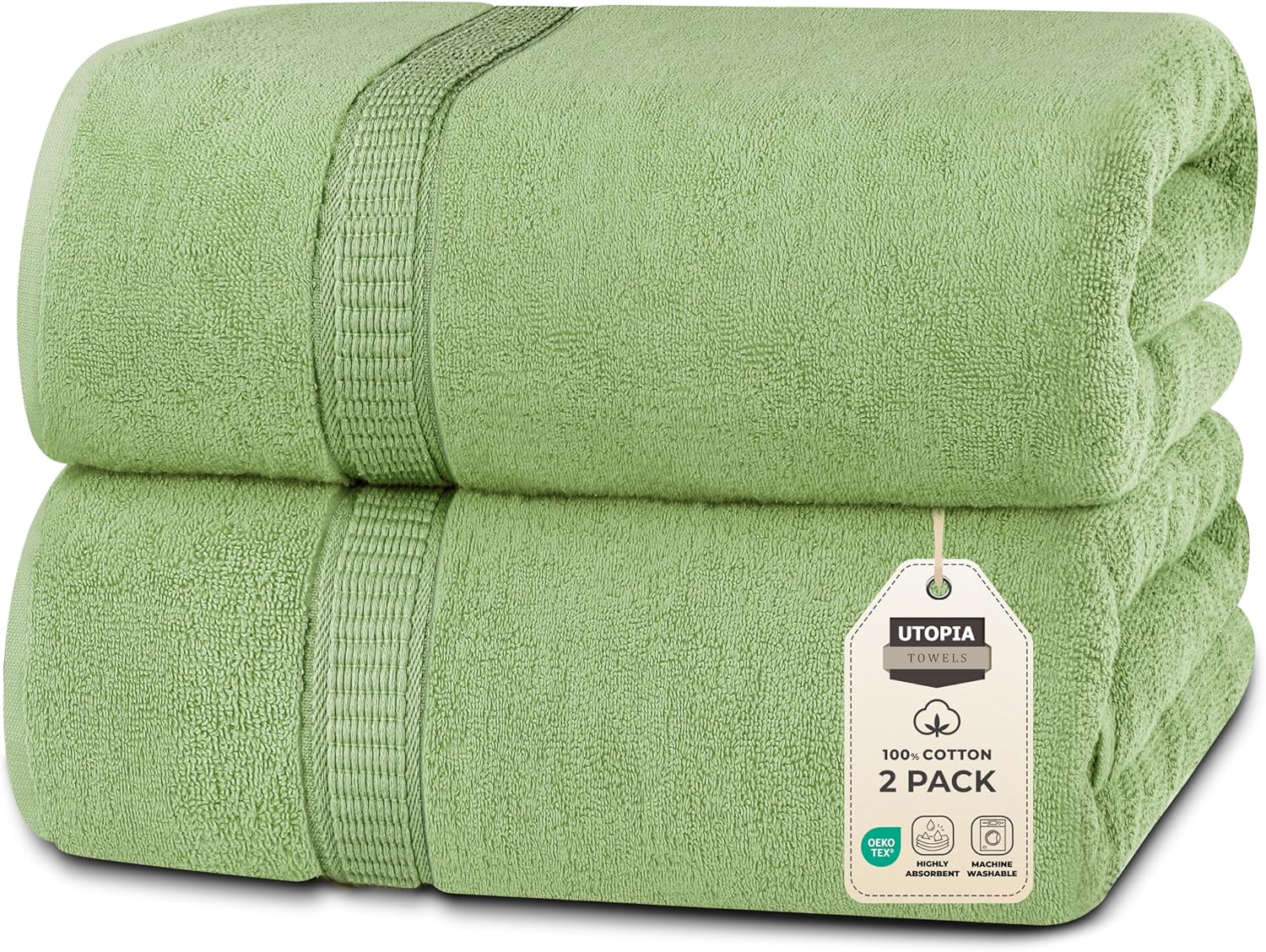 Utopia Towels Jumbo Bath Sheet Set - Luxurious & Soft