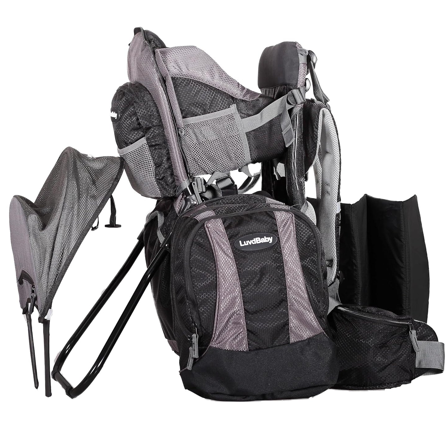 Luvdbaby 2-in-1 Baby Backpack Carrier: Ultimate Comfort