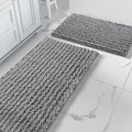 Yimobra Bathroom Rugs Sets 2 Piece - Quick Dry Chenille Bath Mat