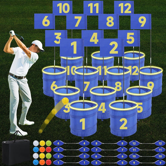 WATERPROOF 12-Hole Golf Practice Game by BALAPET