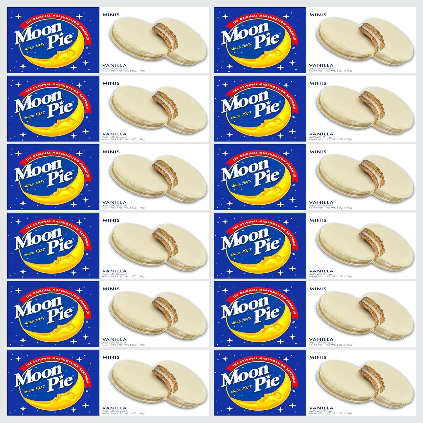 Mini MoonPie Bulk Snacks for Office Events and Meetings Treats