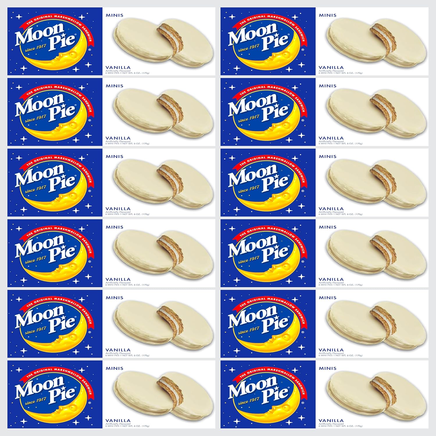 Mini MoonPie Bulk Snacks for Office Events and Meetings Treats