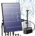 Biling 12W Solar Fountain Pump for Water Garden & Pond Use