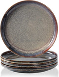 Ceramic dinner plates set of 4 10 in - Large porcelain dinnerware