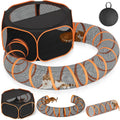 Cat Outdoor Enclosures Tunnel Playpen by ipetstation