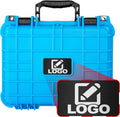 Camera Hard Case 13.37 in Neon Blue - Waterproof Protective Case