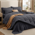 Bedsure 5 Piece Twin Comforter Set - Hotel Luxury Soft Comfort