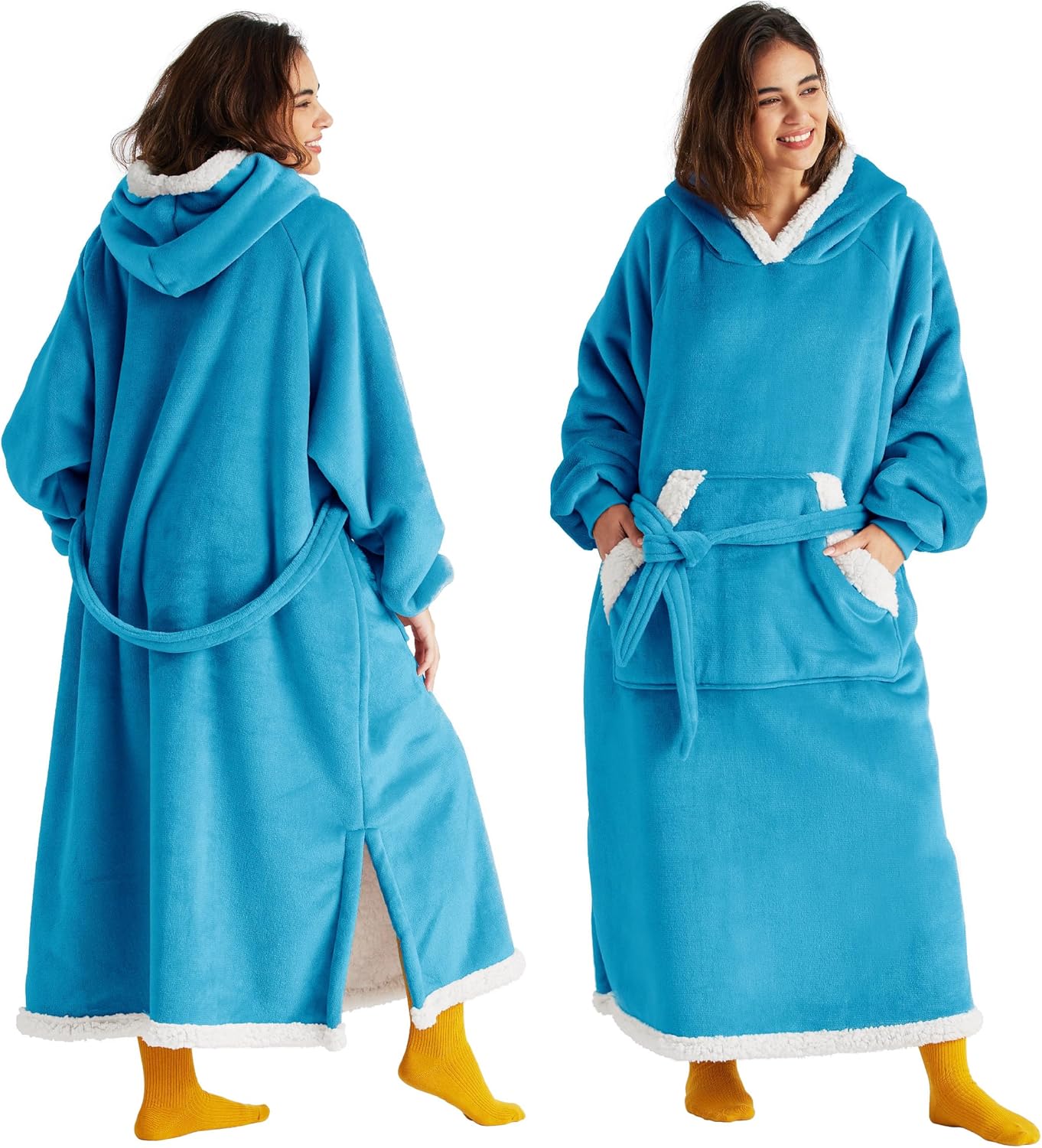 Bedsure Wearable Blanket Hoodie for Cozy Comfort and Style