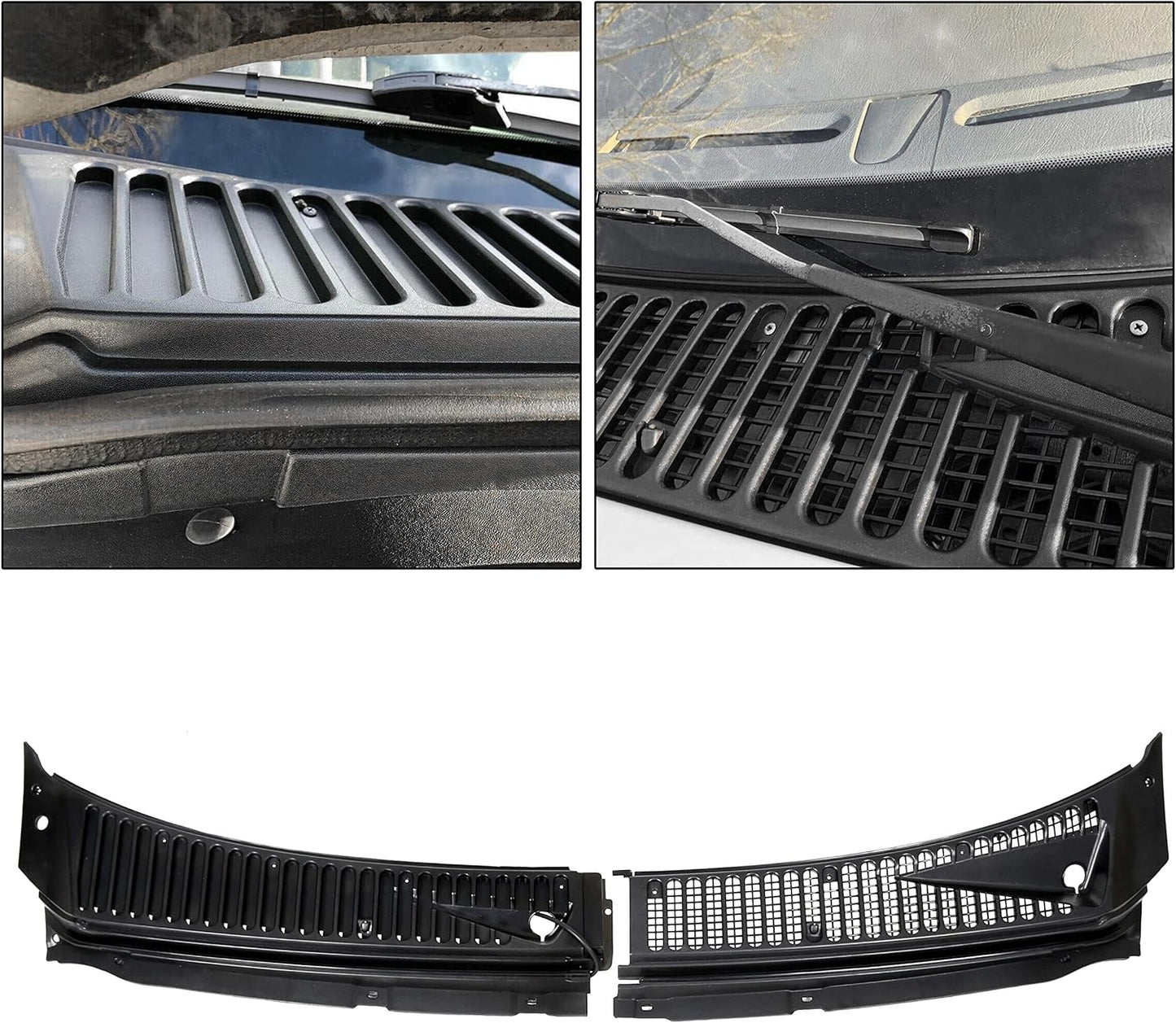 Windshield Wiper Cowl Vent Grille for Ford Super Duty Excursion