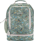 Dino Fossils Kids 2-in-1 Backpack & Insulated Lunch Bag - Durable