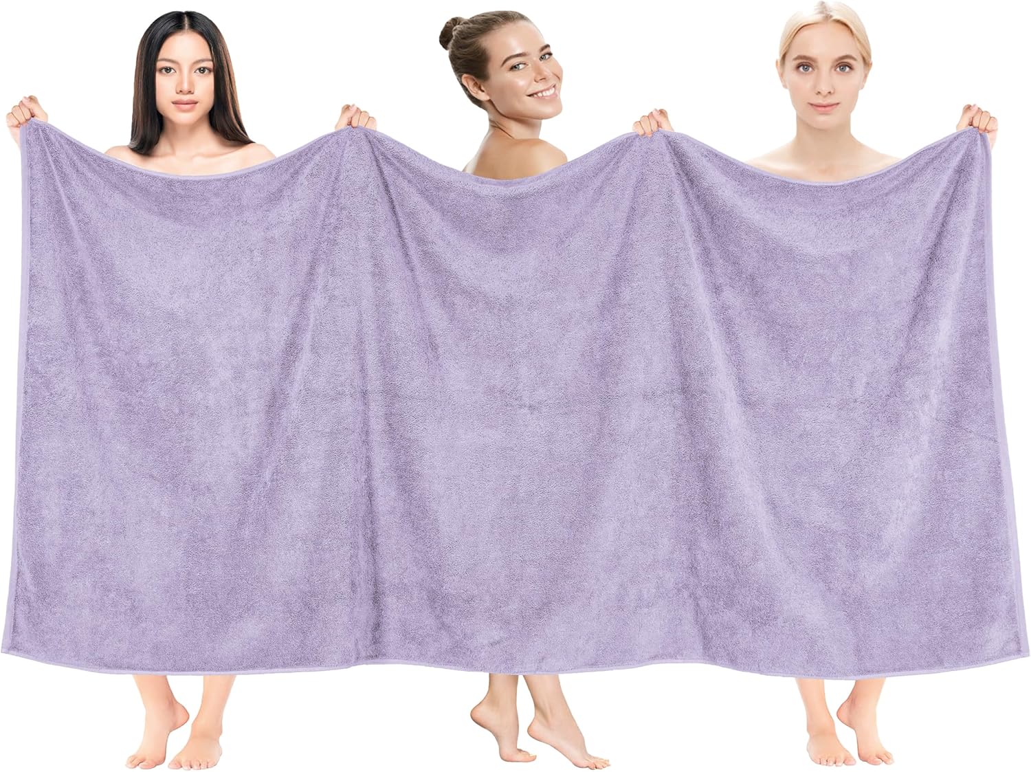 Oversized Bath Sheet 100% Cotton 40x80 for Luxury Comfort