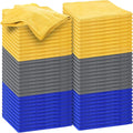 Microfiber Cleaning Cloths 60 Pack 15.75 in - Ultra Absorbent Car