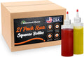 Plastic 21 Pack 16oz Squeeze Bottles for Sauces - BPA Free