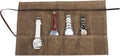 Waterproof Waxed Canvas Watch Roll - Holds 6 Watches