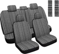 Baja Saddle Blanket Car Seat Covers Full Set - Durable Stylish Fit