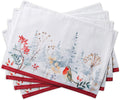 Maison d' Hermine Placemats Set of 4 13 x 19 in - Cotton Table Mats