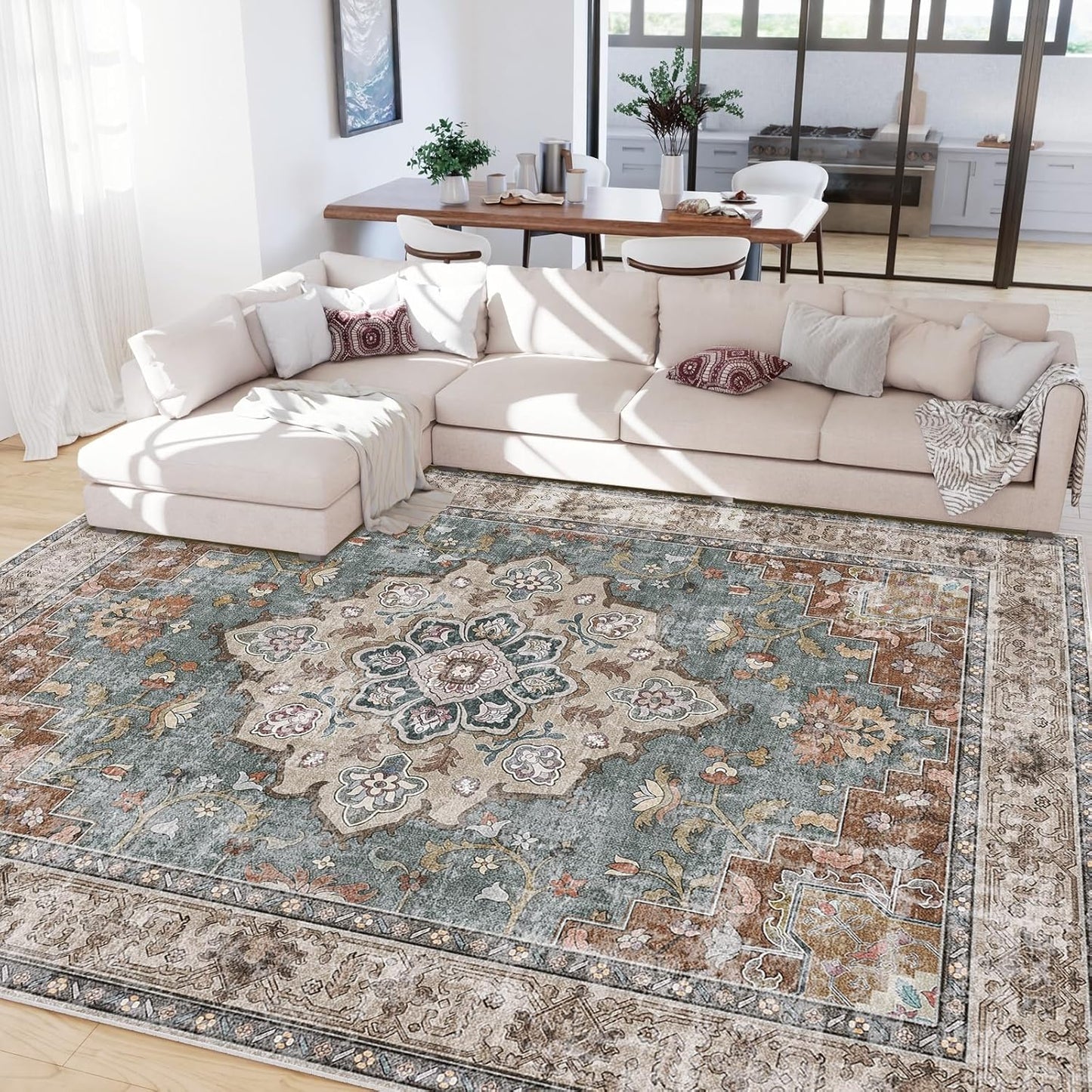 Machine Washable Rugs for Nursery and Kids Playroom Decor