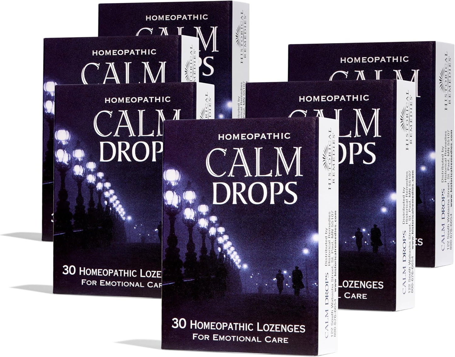 Calm Drops Homeopathic Lozenges for Natural Emotional Relief