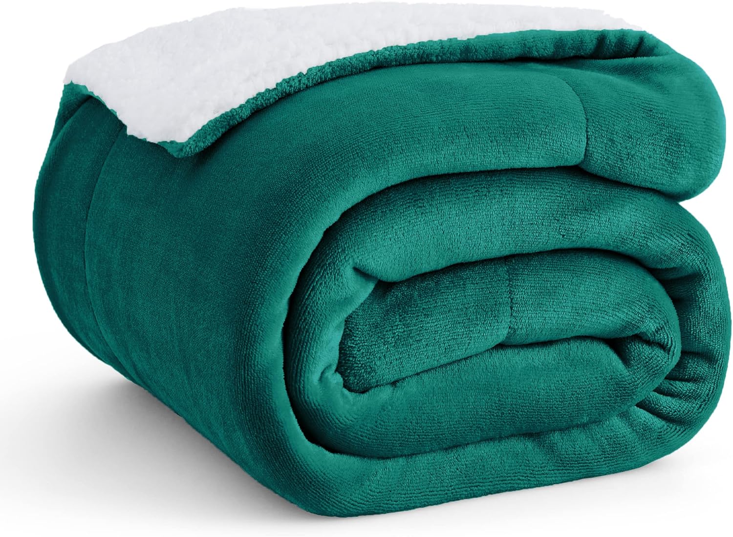 Bedsure GentleSoft Sherpa Fleece Throw Blanket for Cozy Comfort