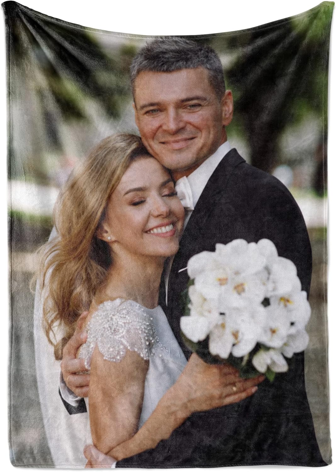 Custom Photo Blanket - Personalized Fleece Blanket for Gifts