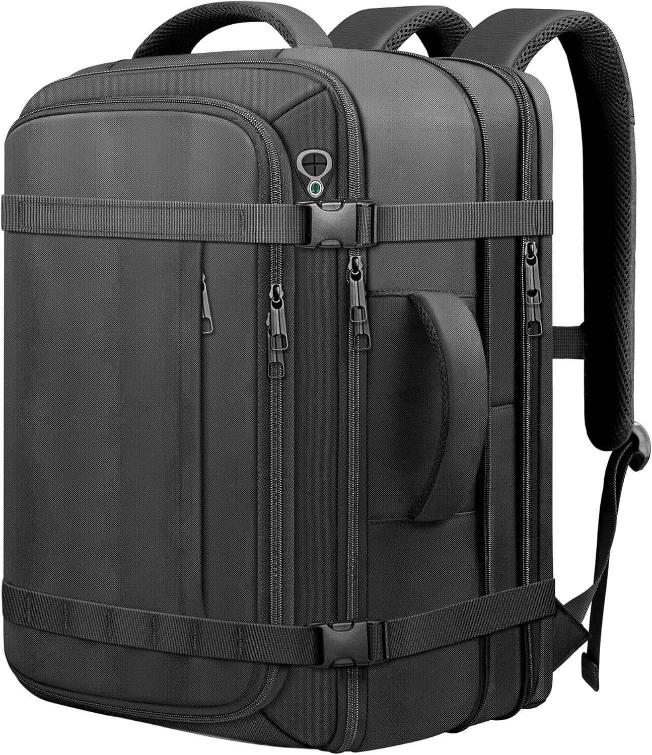Travel Backpack 40-50L Expandable Carry On for Business Trips