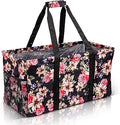 Extra Large Utility Tote Bag - Oversized Collapsible Pool Beach Canvas