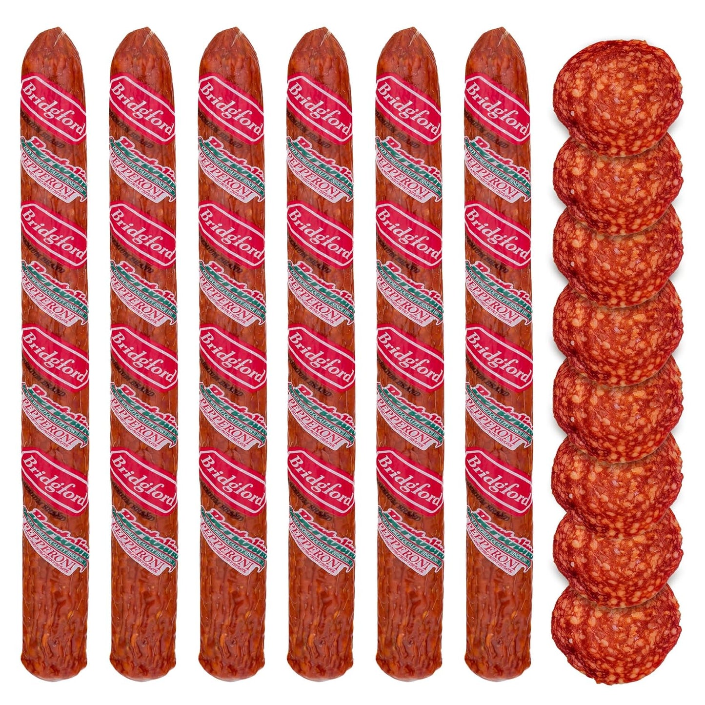 Bridgford Old World Pepperoni Stick - High Protein Keto Snack