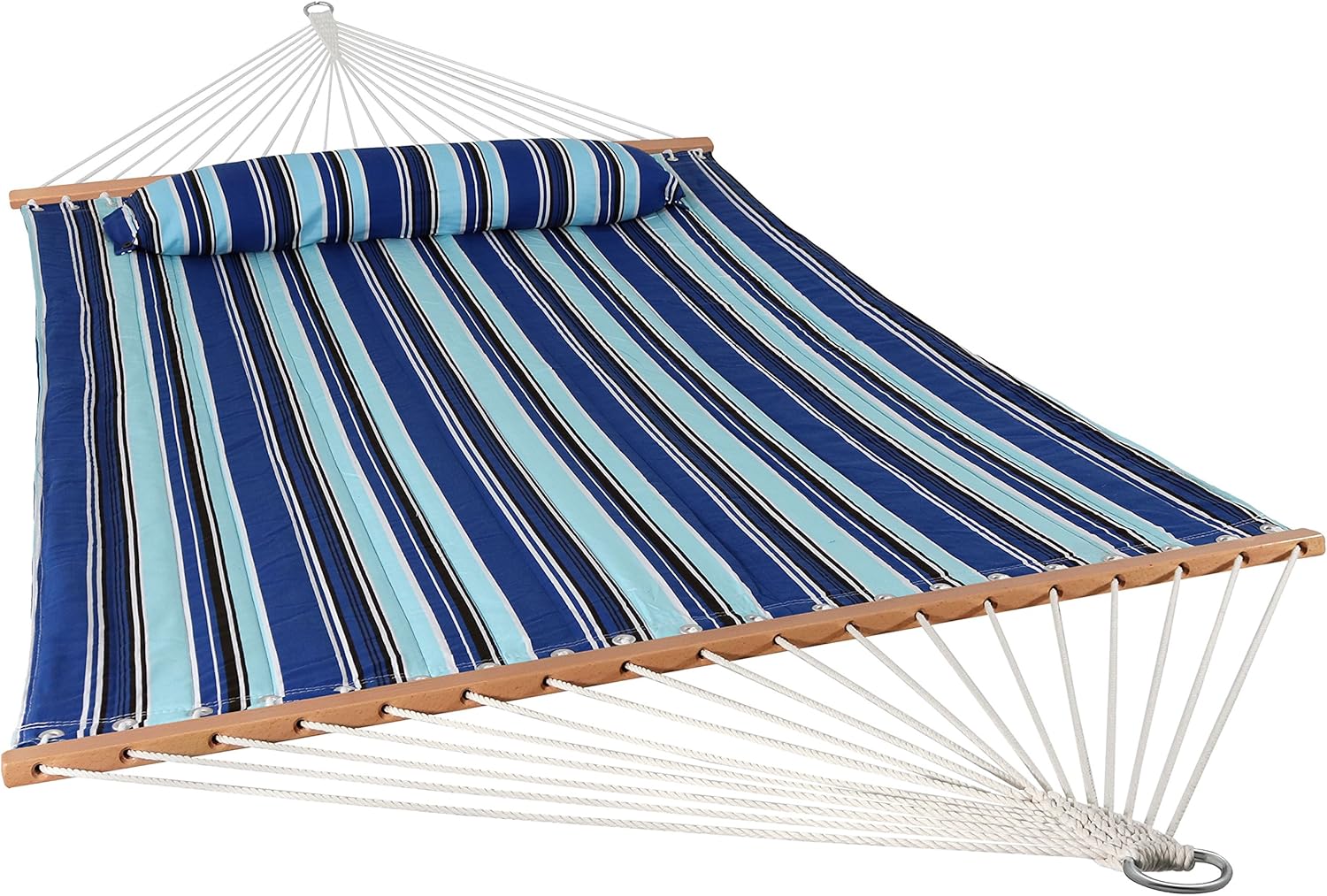 Sunnydaze Quilted Outdoor Hammock - Heavy-Duty Double Hammock
