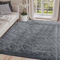 8x10 Fluffy Area Rugs for Living Room and Bedroom Comfort