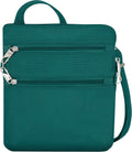 Travelon Anti-theft Classic Slim Double Zip Crossbody - Secure Travel
