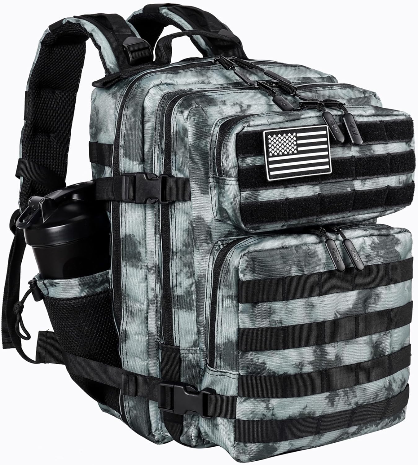 LHI Tactical Military Backpack for Men and Women - 35L Size