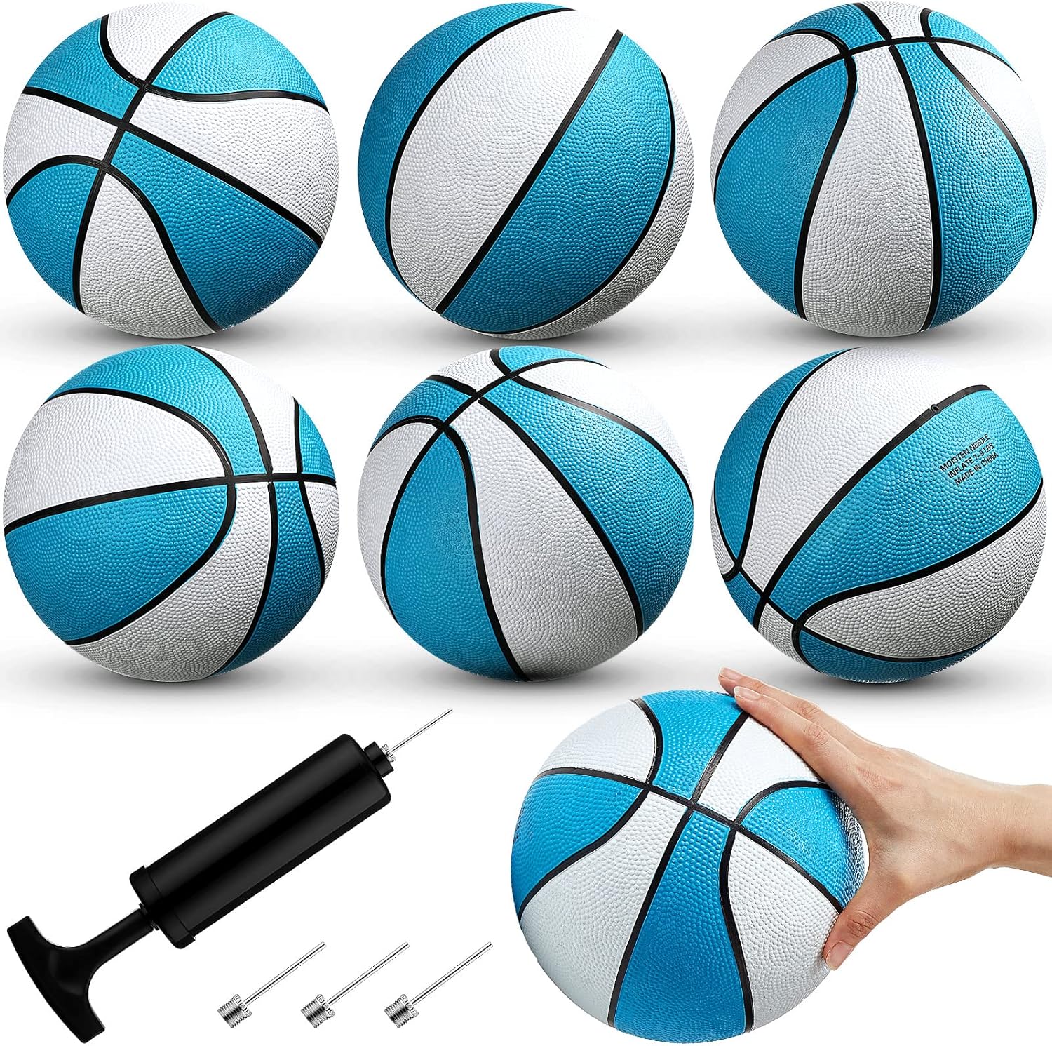 Honoson 6 Pack Water Basketballs for Pool Fun and Games