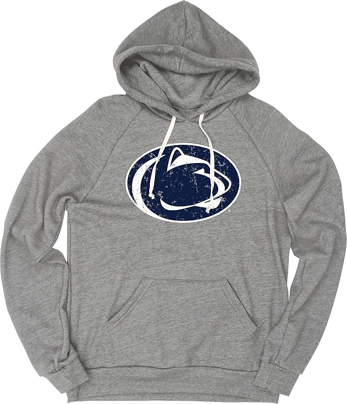 Blue 84 Men's Tri-Blend Hoodie Vintage Icon for Comfort and Style