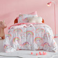 Kids Bedding Comforter Set Full/Queen Size - Pink Unicorn Comforter