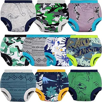 BIG ELEPHANT Toddler Potty Training Pants for Baby Boys 12M-5Y