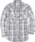 Dubinik Pearl Snap Shirts for Men Long Sleeve Western (Style NXHX)