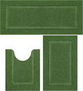 Soft Fluffy Bathroom Rugs Set of 3 Pieces for Comfort