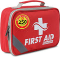 Protect Life Survival First Aid Kit 250pc - Compact Outdoor Medical