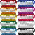500 Pcs 2 in Spring Snap Hooks Bulk Small Aluminum Alloy Clip - Pack