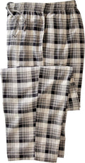 KingSize Men's Big & Tall Flannel Plaid Pajama Pants