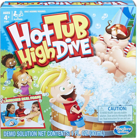 Hasbro Hot Tub High Dive Game: Bubble Fun for Kids