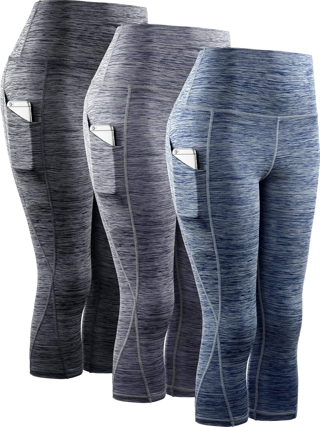 NELEUS Women's Yoga Running Capris for Comfort and Performance