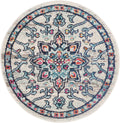 SAFAVIEH Madison 4 ft Round Rug - Boho Chic Medallion Design