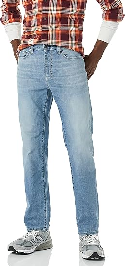 Men's Straight-Fit High Stretch Jean for Ultimate Comfort
