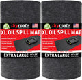Drymate XL Oil Spill Mat 36in x 59in 2-Pack - Durable Garage
